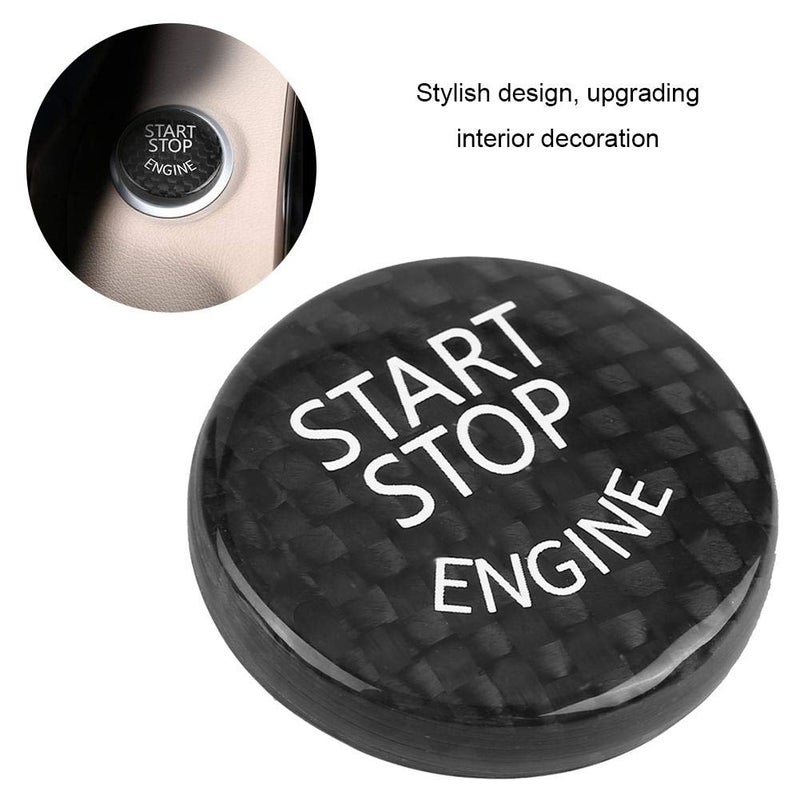 Keenso Car Engine Start Stop Switch Button Cover for F20 F21 F22 F23 F30 F31 F32 F33 F10 F11 - Image 2